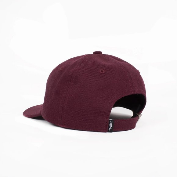 Belief NYC Lighthouse 6 Panel - Maroon - Picture 2 of 3